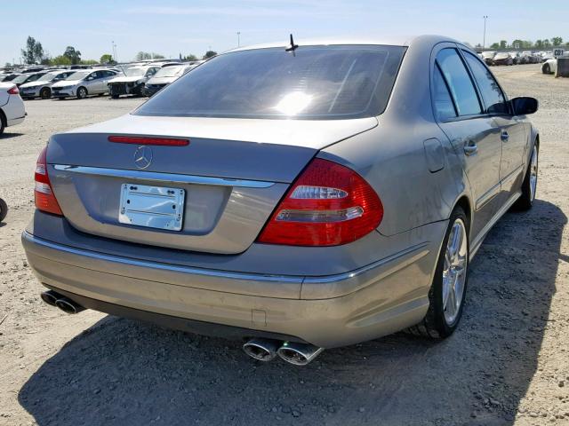 WDBUF76J26A856930 - 2006 MERCEDES-BENZ E 55 AMG GRAY photo 4