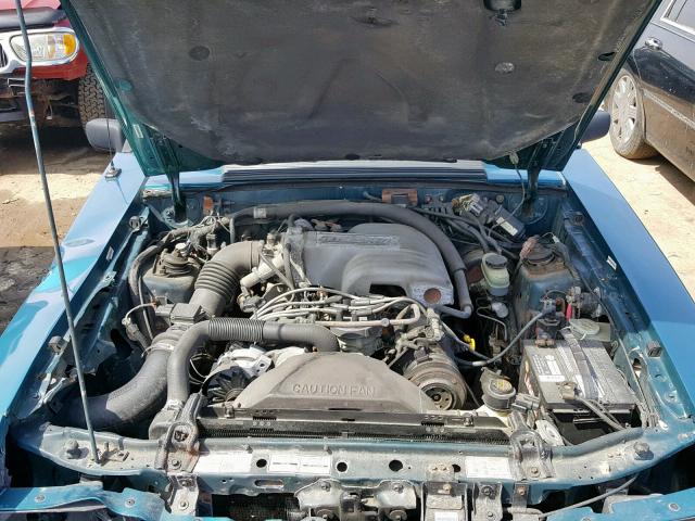 1FACP44E6PF133977 - 1993 FORD MUSTANG LX TEAL photo 7