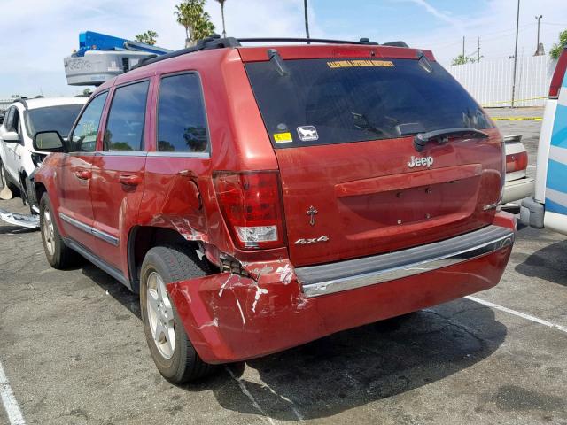 1J4HR58N05C631028 - 2005 JEEP GRAND CHER RED photo 3