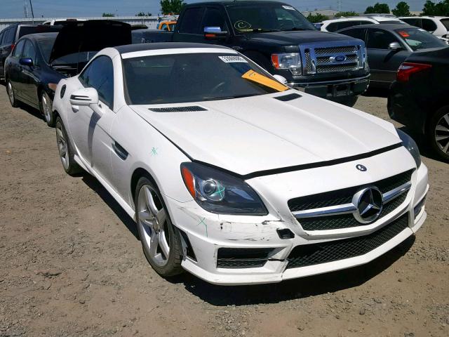 WDDPK4HA1EF083106 - 2014 MERCEDES-BENZ SLK 250 WHITE photo 1