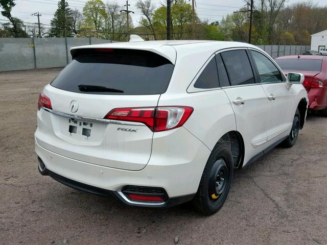 5J8TB3H79HL022858 - 2017 ACURA RDX ADVANC YELLOW photo 4