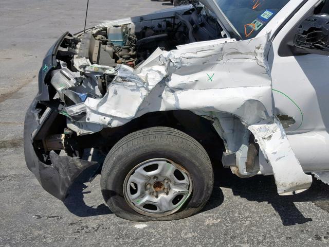 5TFNX4CN2DX019677 - 2013 TOYOTA TACOMA WHITE photo 9