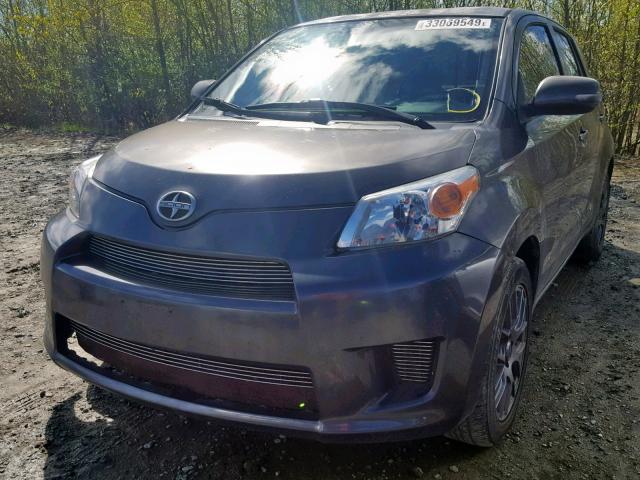 JTKKU10408J008510 - 2008 TOYOTA SCION XD GRAY photo 2