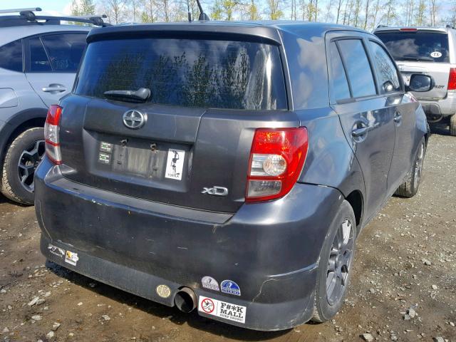 JTKKU10408J008510 - 2008 TOYOTA SCION XD GRAY photo 4