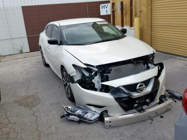 1N4AA6AP6HC396239 - 2017 NISSAN MAXIMA 3.5 WHITE photo 1