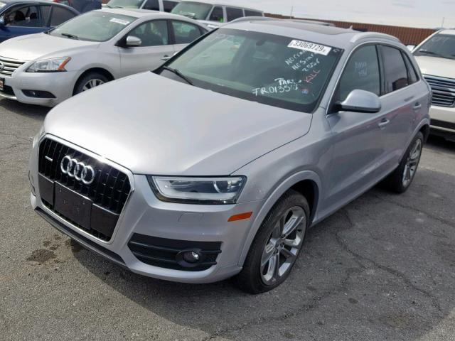 WA1EFCFS7FR013518 - 2015 AUDI Q3 PREMIUM SILVER photo 2