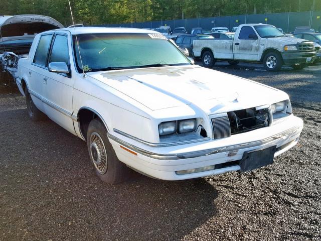 1C3XC66R8ND862241 - 1992 CHRYSLER NEW YORKER WHITE photo 1