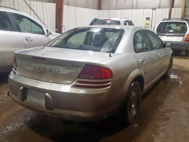 1B3EL46X35N569204 - 2005 DODGE STRATUS GREEN photo 4