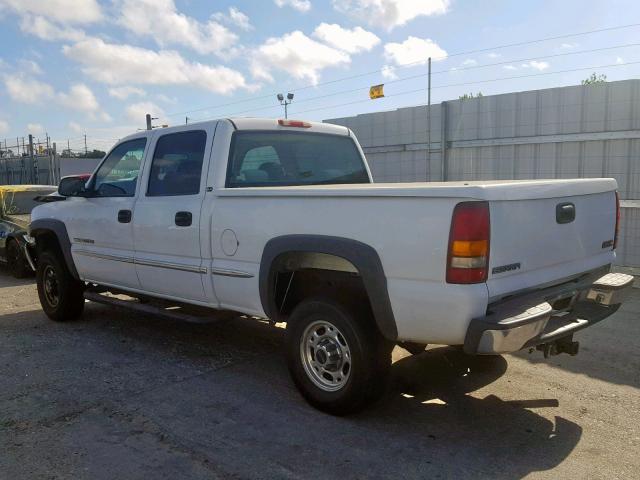 1GTHC23U21F129005 - 2001 GMC SIERRA C25 WHITE photo 3