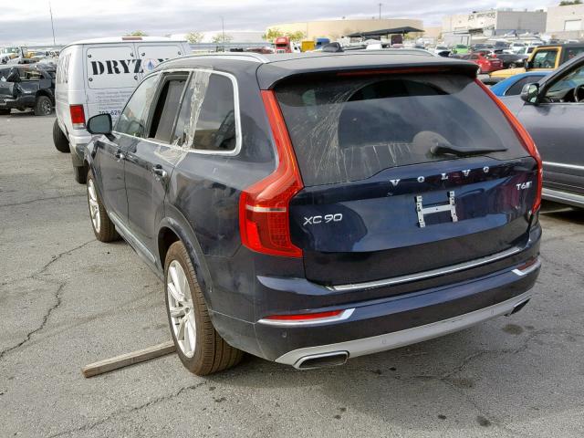 YV4A22PL5H1137979 - 2017 VOLVO XC90 T6 BLACK photo 3