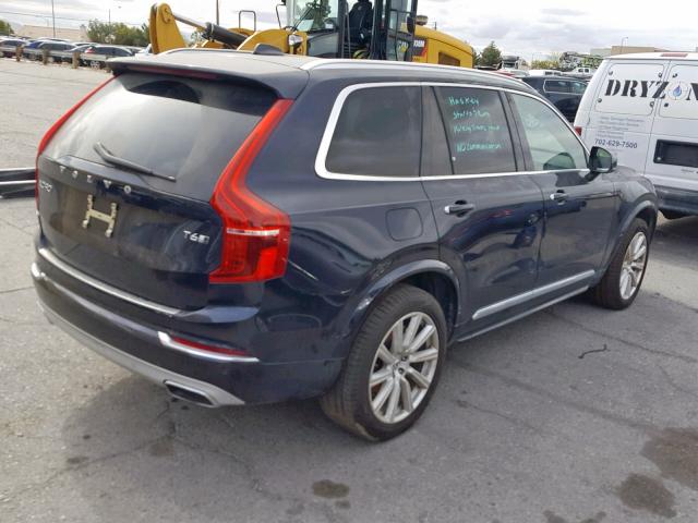 YV4A22PL5H1137979 - 2017 VOLVO XC90 T6 BLACK photo 4