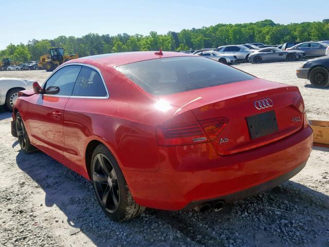 WAUCFAFR0EA041508 - 2014 AUDI A5 PREMIUM RED photo 3