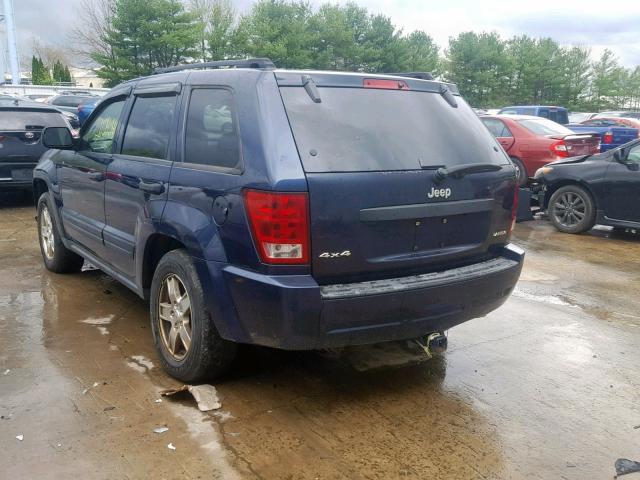 1J4GR48K35C673754 - 2005 JEEP GRAND CHER BLUE photo 3