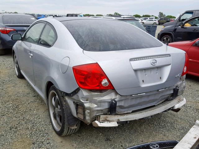 JTKDE167650001165 - 2005 TOYOTA SCION TC ვერცხლისფერი ფოტო 3
