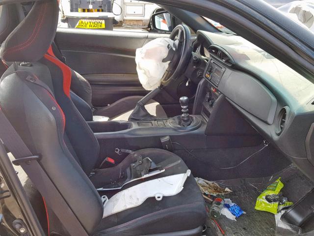 JF1ZNAA16D1703856 - 2013 TOYOTA SCION FR-S BLACK photo 5