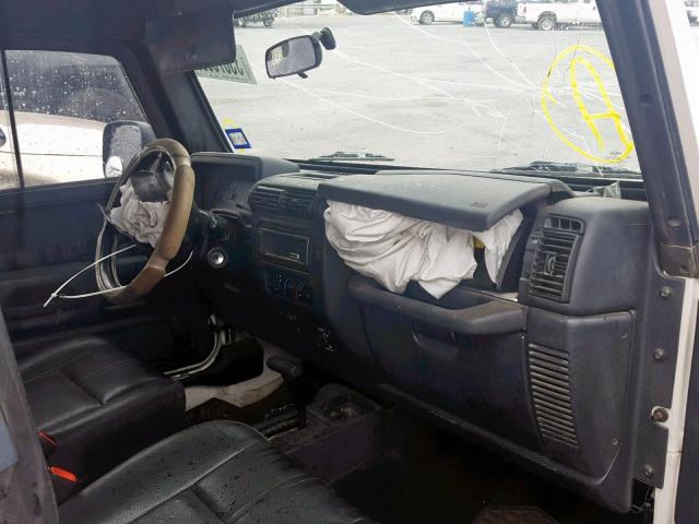 1J4FA29164P799773 - 2004 JEEP WRANGLER / WHITE photo 9