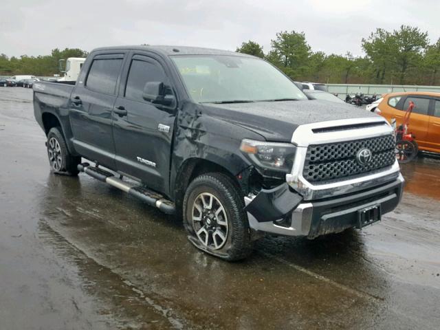 5TFDY5F13KX800115 - 2019 TOYOTA TUNDRA CRE BLACK photo 1