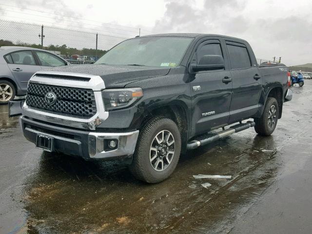 5TFDY5F13KX800115 - 2019 TOYOTA TUNDRA CRE BLACK photo 2