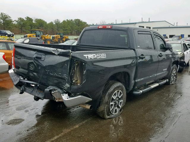 5TFDY5F13KX800115 - 2019 TOYOTA TUNDRA CRE BLACK photo 4