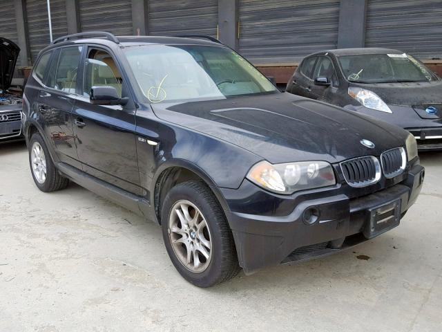 WBXPA73434WC40302 - 2004 BMW X3 2.5I BLACK photo 1