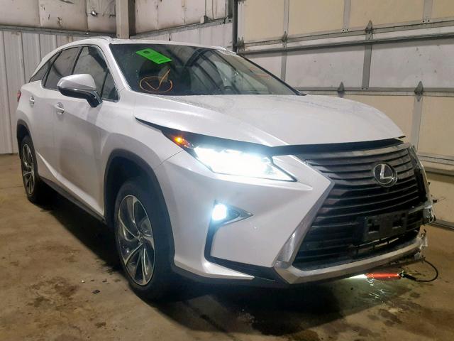 JTJDZKCA0J2013647 - 2018 LEXUS RX 350 L WHITE photo 1