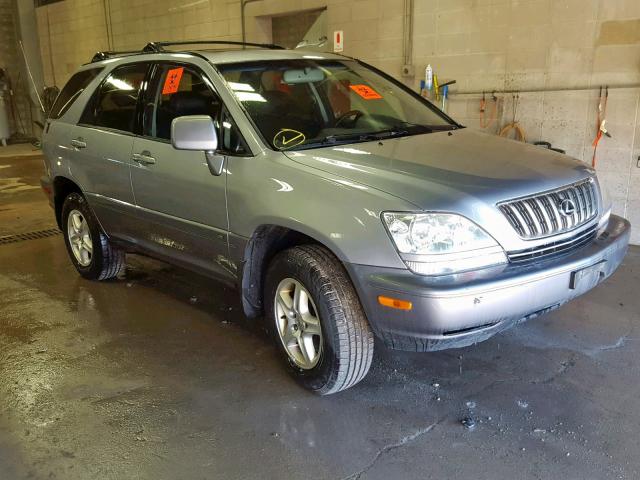 JTJHF10U320250603 - 2002 LEXUS RX 300 SILVER photo 1