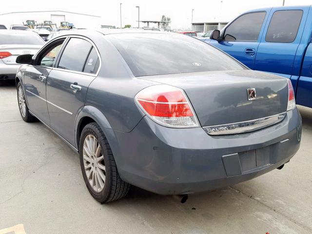 1G8ZV57718F198177 - 2008 SATURN AURA XR GRAY photo 3