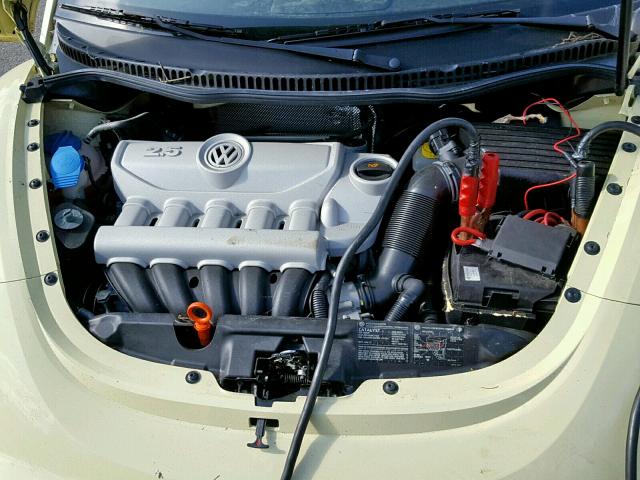 3VWSF31Y56M321869 - 2006 VOLKSWAGEN NEW BEETLE Gelb Foto 7