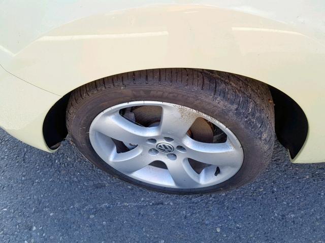 3VWSF31Y56M321869 - 2006 VOLKSWAGEN NEW BEETLE Gelb Foto 9
