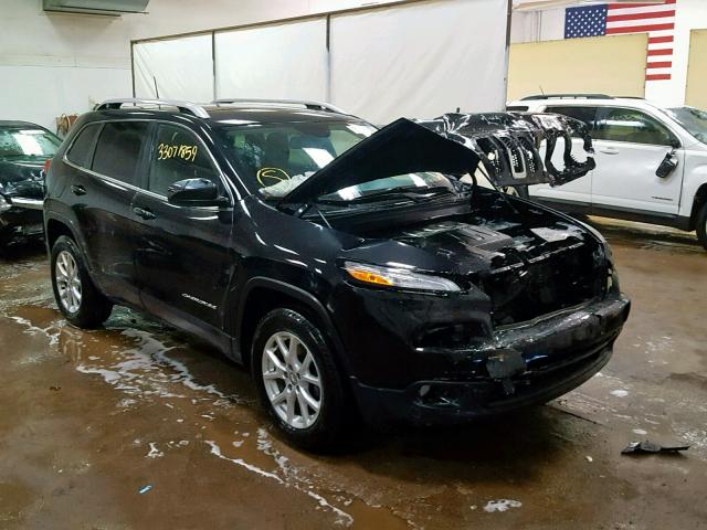 1C4PJMCS3GW182834 - 2016 JEEP CHEROKEE L BLACK photo 1