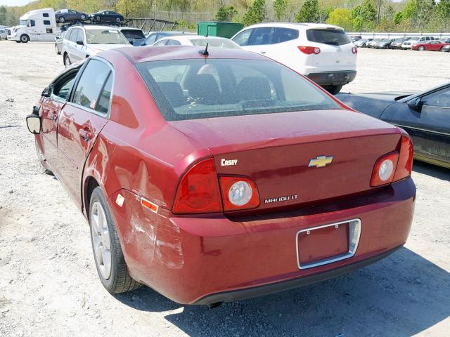 1G1ZC5E16BF237310 - 2011 CHEVROLET MALIBU 1LT 红色 照片 3