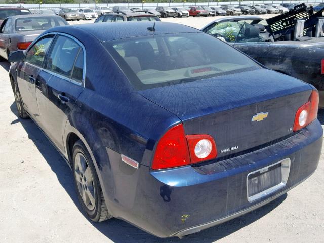 1G1ZG57B684236298 - 2008 CHEVROLET MALIBU LS 蓝色 照片 3