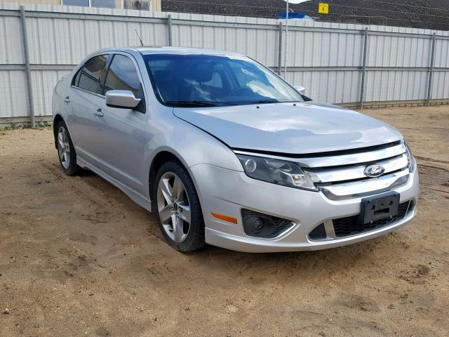 3FAHP0KC9AR288811 - 2010 FORD FUSION SPO SILVER photo 1