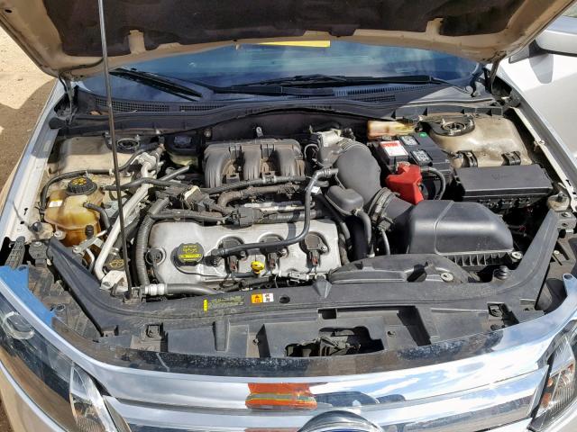 3FAHP0KC9AR288811 - 2010 FORD FUSION SPO SILVER photo 7