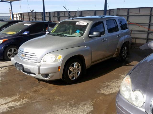 3GNDA13D87S620222 - 2007 CHEVROLET HHR LS Plata foto 2
