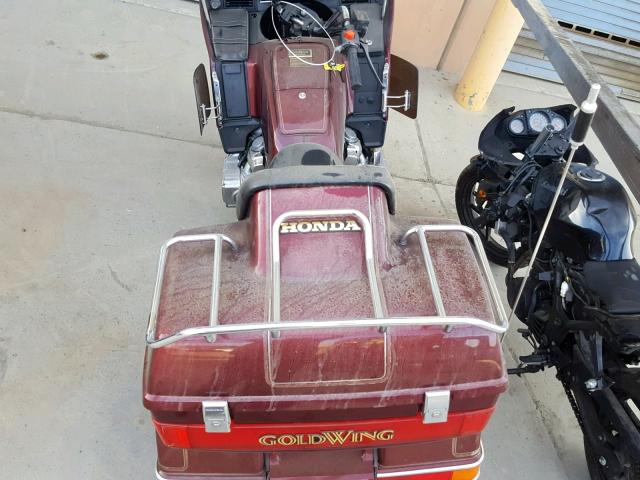 1HFSC141XEA033605 - 1984 HONDA GL1200 I BURGUNDY photo 6