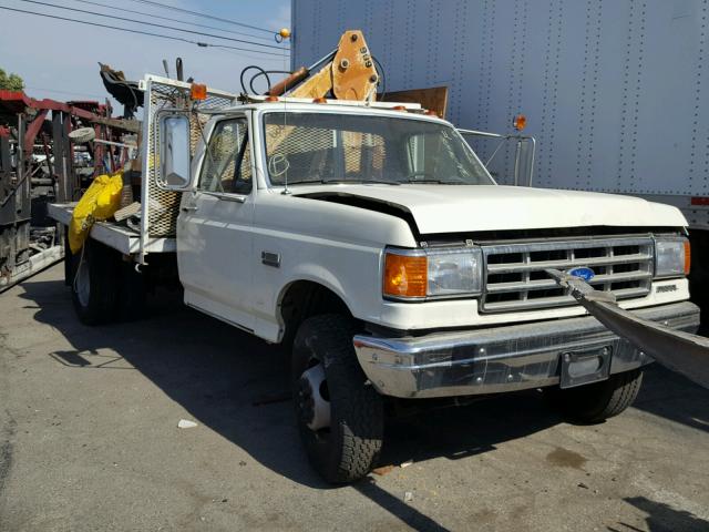 2FDLF47M8JCB28908 - 1988 FORD F SUPER DU WHITE photo 1