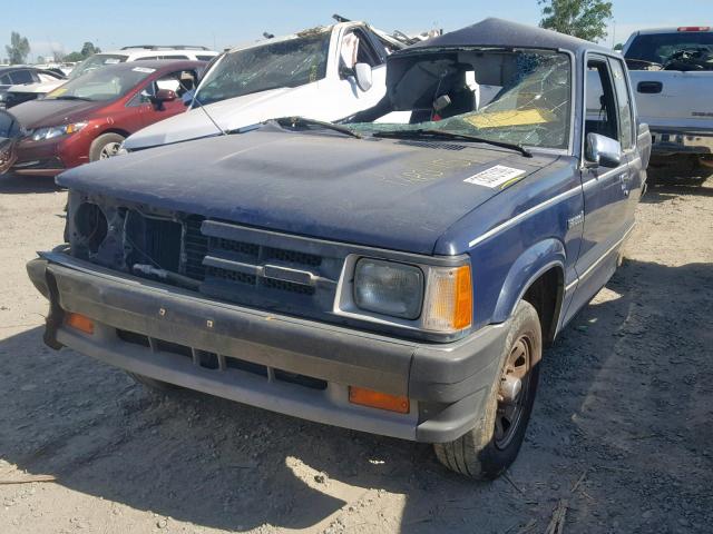 JM2UF3141M0134293 - 1991 MAZDA B2600 CAB BLUE photo 2