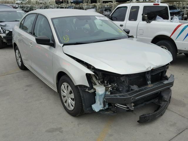 3VW2K7AJ8BM364800 - 2011 VOLKSWAGEN JETTA BASE Արծաթագույն լուսանկար 1