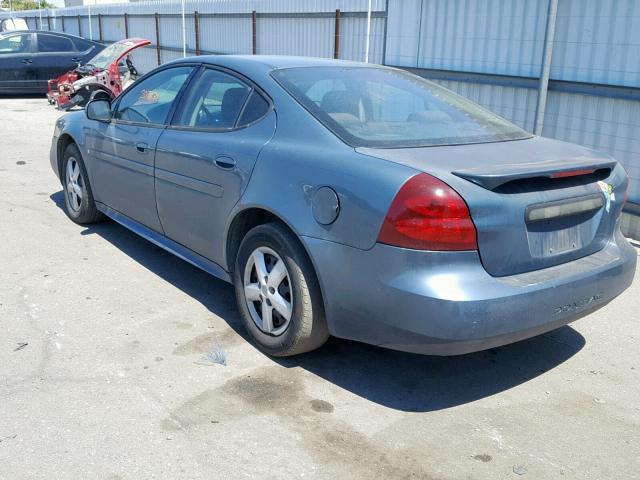 2G2WP552371142830 - 2007 PONTIAC GRAND PRIX BLUE photo 3