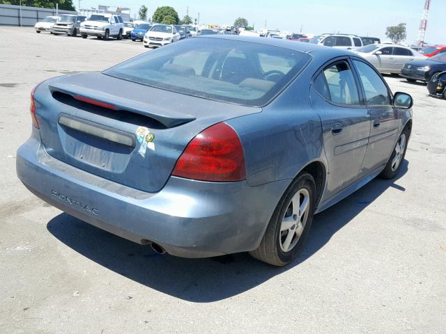 2G2WP552371142830 - 2007 PONTIAC GRAND PRIX BLUE photo 4