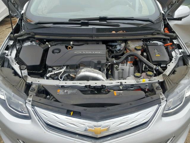 1G1RC6S56HU162321 - 2017 CHEVROLET VOLT LT GRAY photo 7