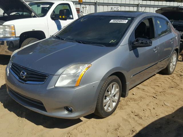 3N1AB6APXBL726437 - 2011 NISSAN SENTRA 2.0 GRAY photo 2