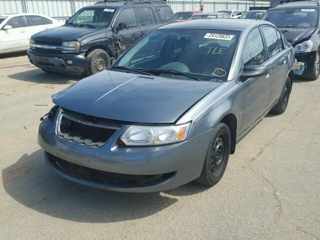 1G8AJ55F57Z146115 - 2007 SATURN ION LEVEL BLUE photo 2