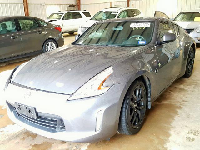 JN1AZ4EH7HM953537 - 2017 NISSAN 370Z BASE GRAY photo 2