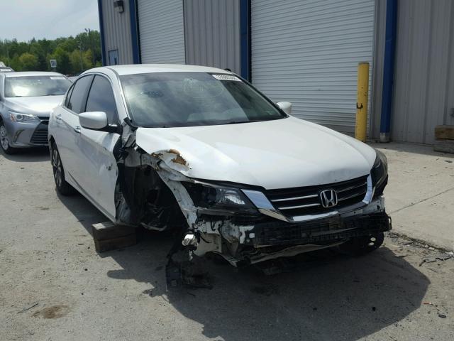 1HGCR2F37DA106818 - 2013 HONDA ACCORD LX WHITE photo 1