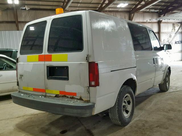 1GCDM19X32B135086 - 2002 CHEVROLET ASTRO WHITE photo 4