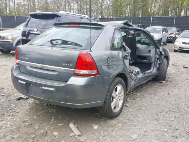 1G1ZT64885F330676 - 2005 CHEVROLET MALIBU MAX 青绿色 照片 4
