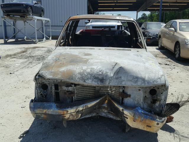 1B7GL23X2TS547161 - 1996 DODGE DAKOTA RED photo 9