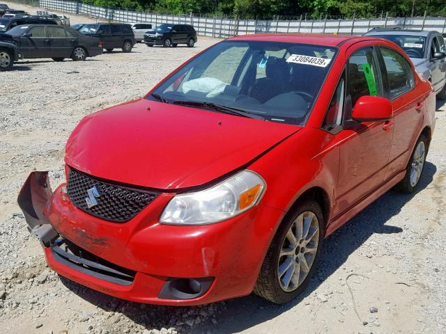 JS2YC417796200161 - 2009 SUZUKI SX4 TOURIN RED photo 2